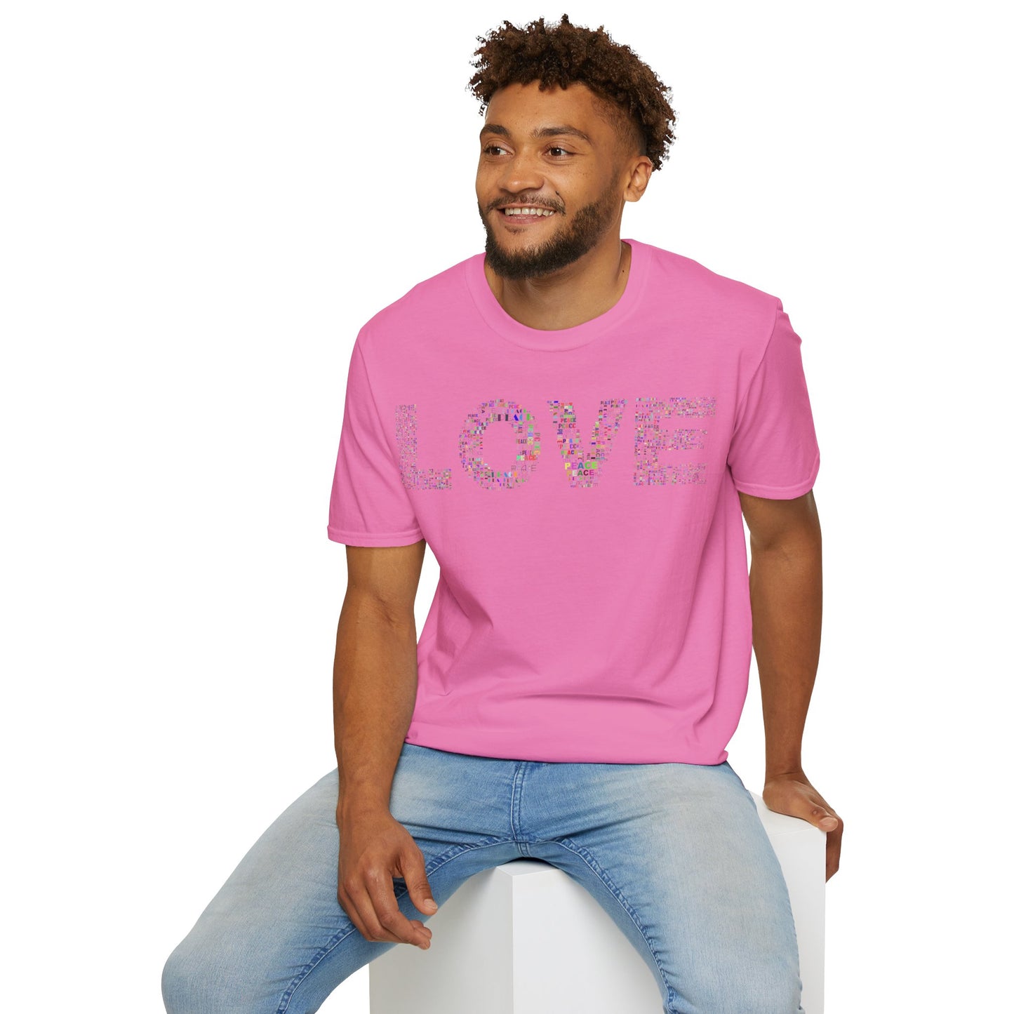 Gaylife - Love and peace - Unisex Softstyle T-Shirt