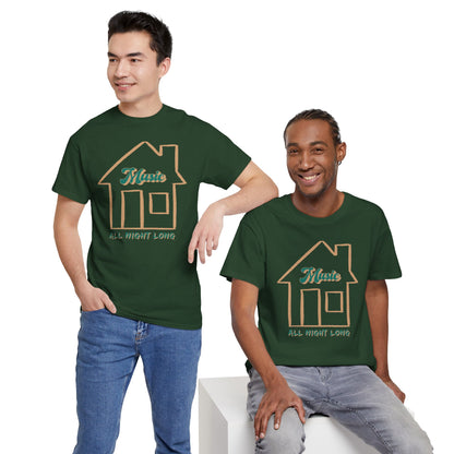House Music All Night Tee — Party Shirt