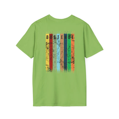 Oostende rainbow - Unisex Softstyle T-Shirt