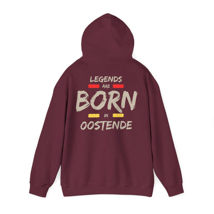 Legends Are Born in Oostende Hoodie
