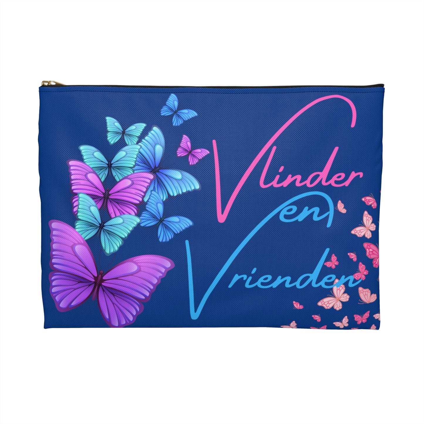 Gaylife - Vlinder en vrienden - Blue - Accessory Pouch