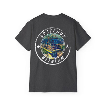 Oostende Belgium - heavy Unisex Tee
