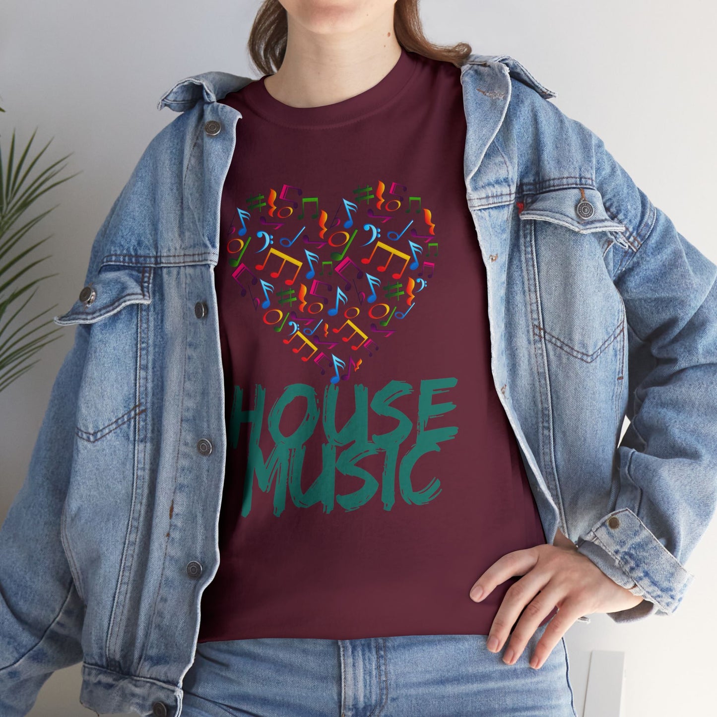 Love House Music T-Shirt — 'Love House Music' Tee for House Music Fans