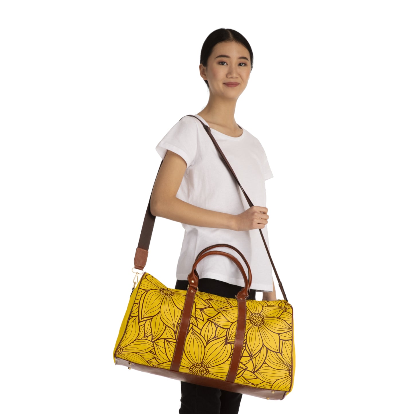 Flower yellow - Weekender bag