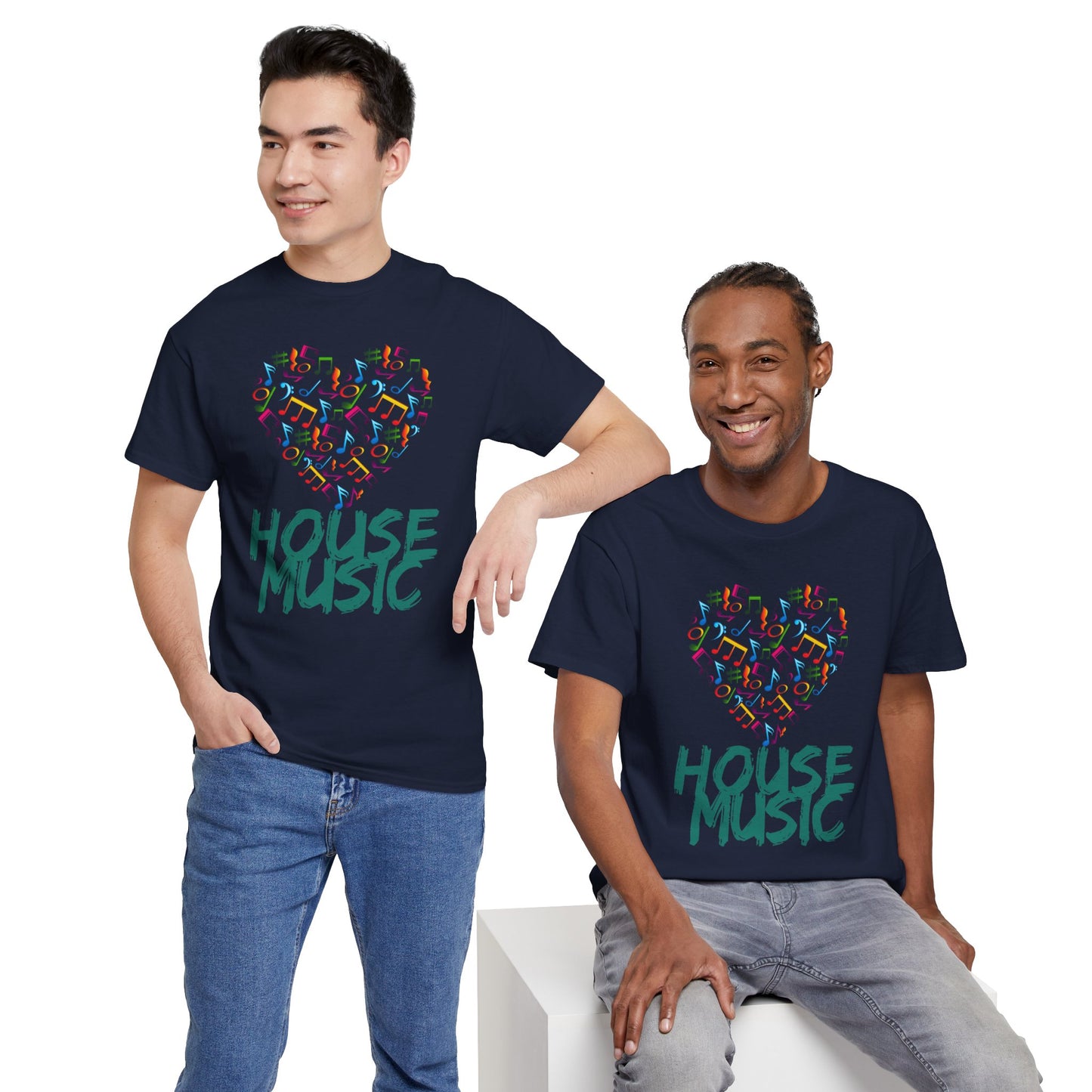 Love House Music T-Shirt — 'Love House Music' Tee for House Music Fans
