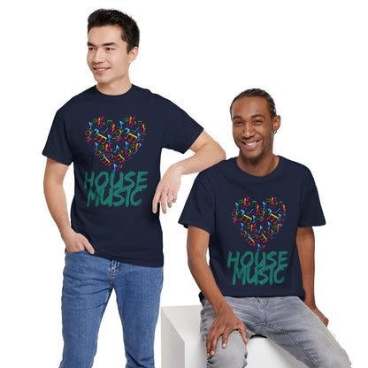 Love House Music T-Shirt — 'Love House Music' Tee for House Music Fans