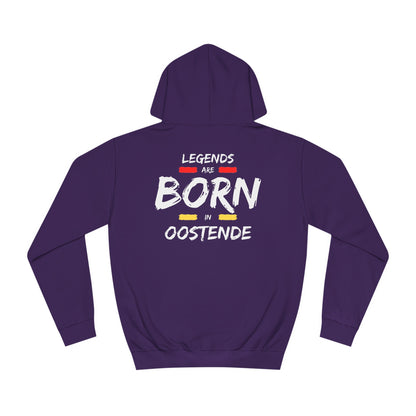 Oostende - Belgium - Legends -  College Hoodie