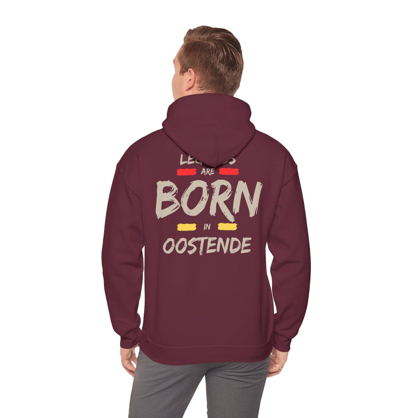Legends Are Born in Oostende Hoodie