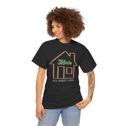 House Music All Night Tee — Party Shirt