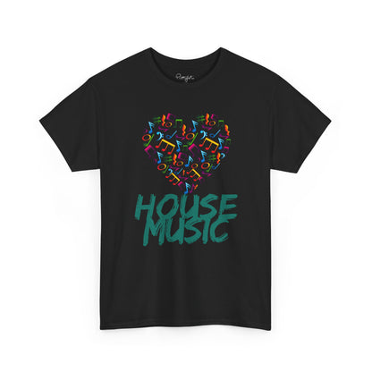 Love House Music T-Shirt — 'Love House Music' Tee for House Music Fans