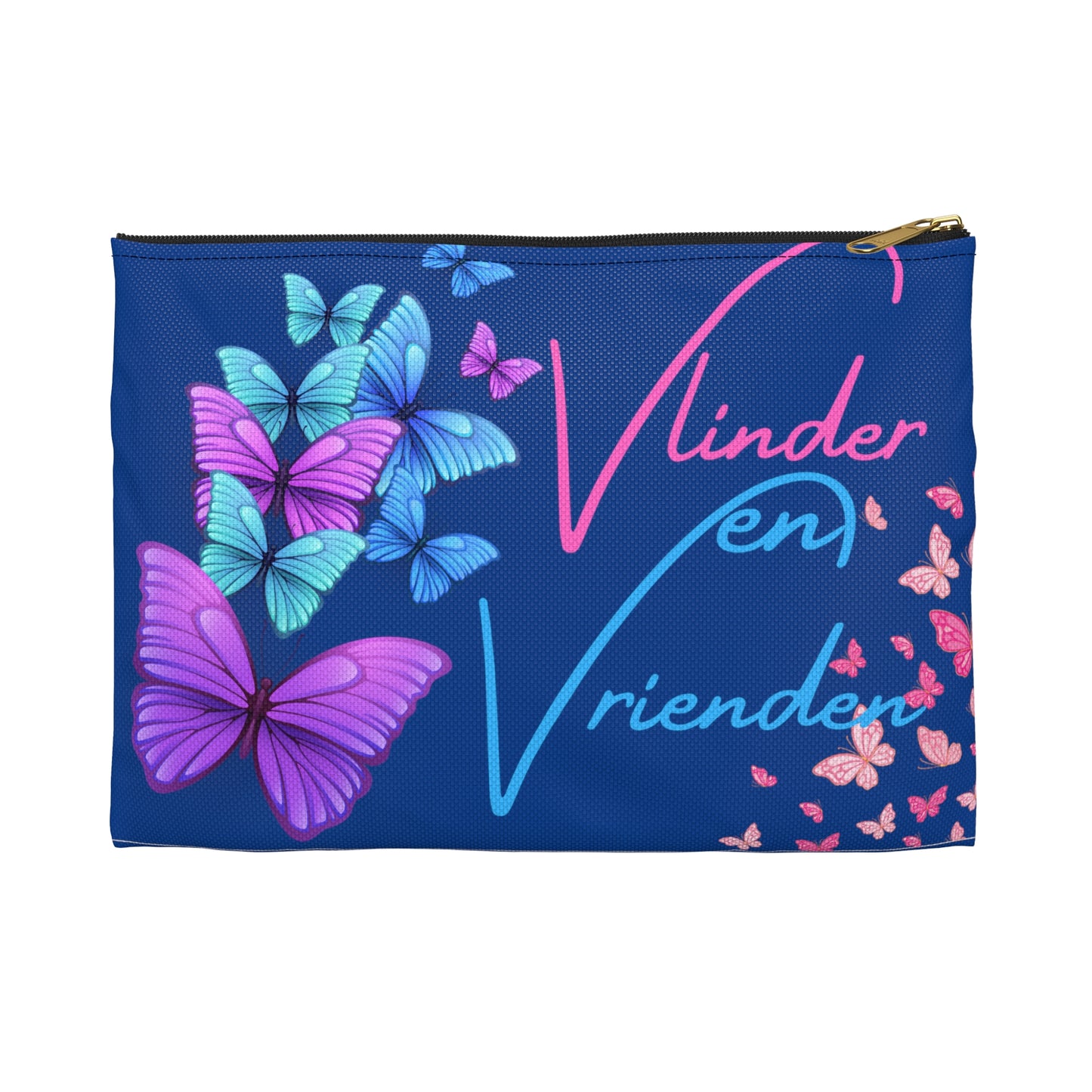 Gaylife - Vlinder en vrienden - Blue - Accessory Pouch