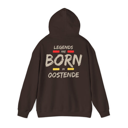 Legends Are Born in Oostende Hoodie