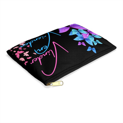 Accessory Pouch vlinder en vrienden black