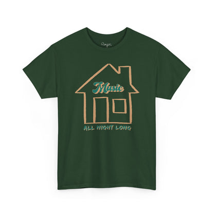 House Music All Night Tee — Party Shirt
