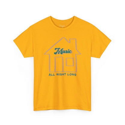 House Music All Night Tee — Party Shirt