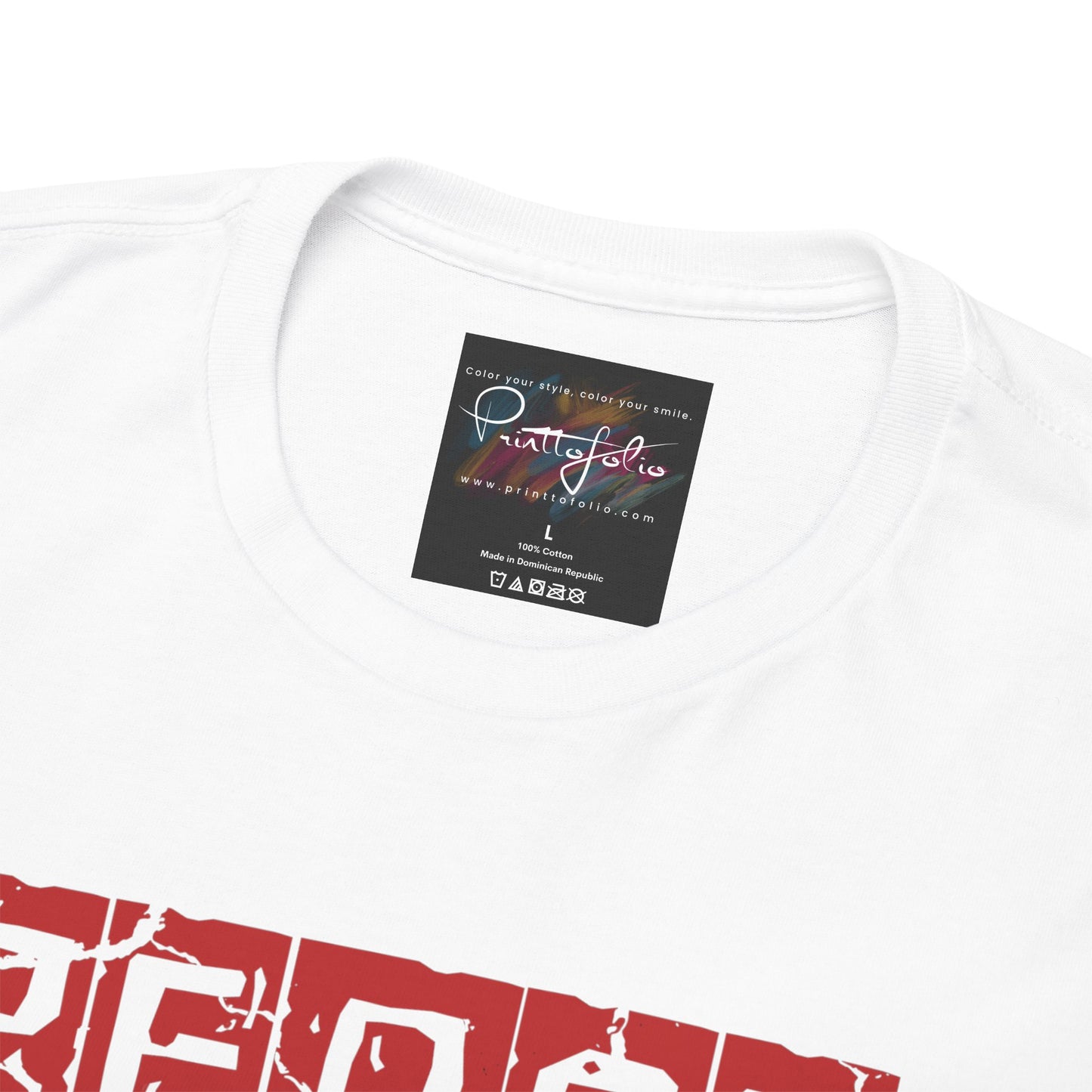 Peace Love and House Music T-Shirt — Unisex Heavy Cotton Tee