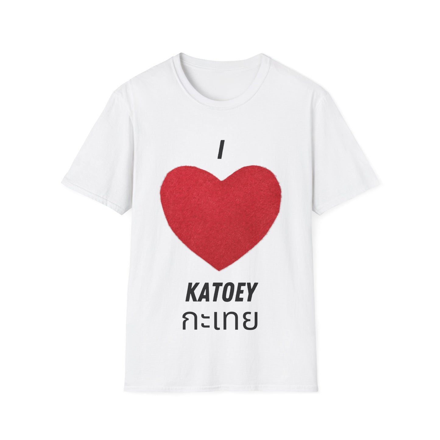 Me love katoey - Unisex Softstyle T-Shirt