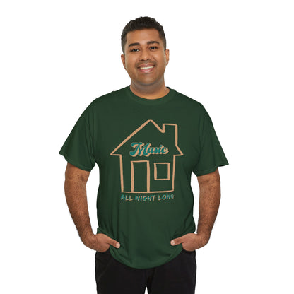 House Music All Night Tee — Party Shirt