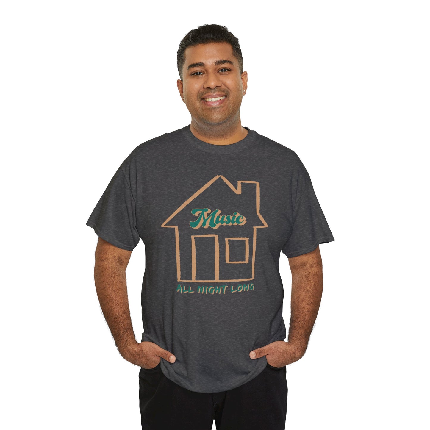 House Music All Night Tee — Party Shirt
