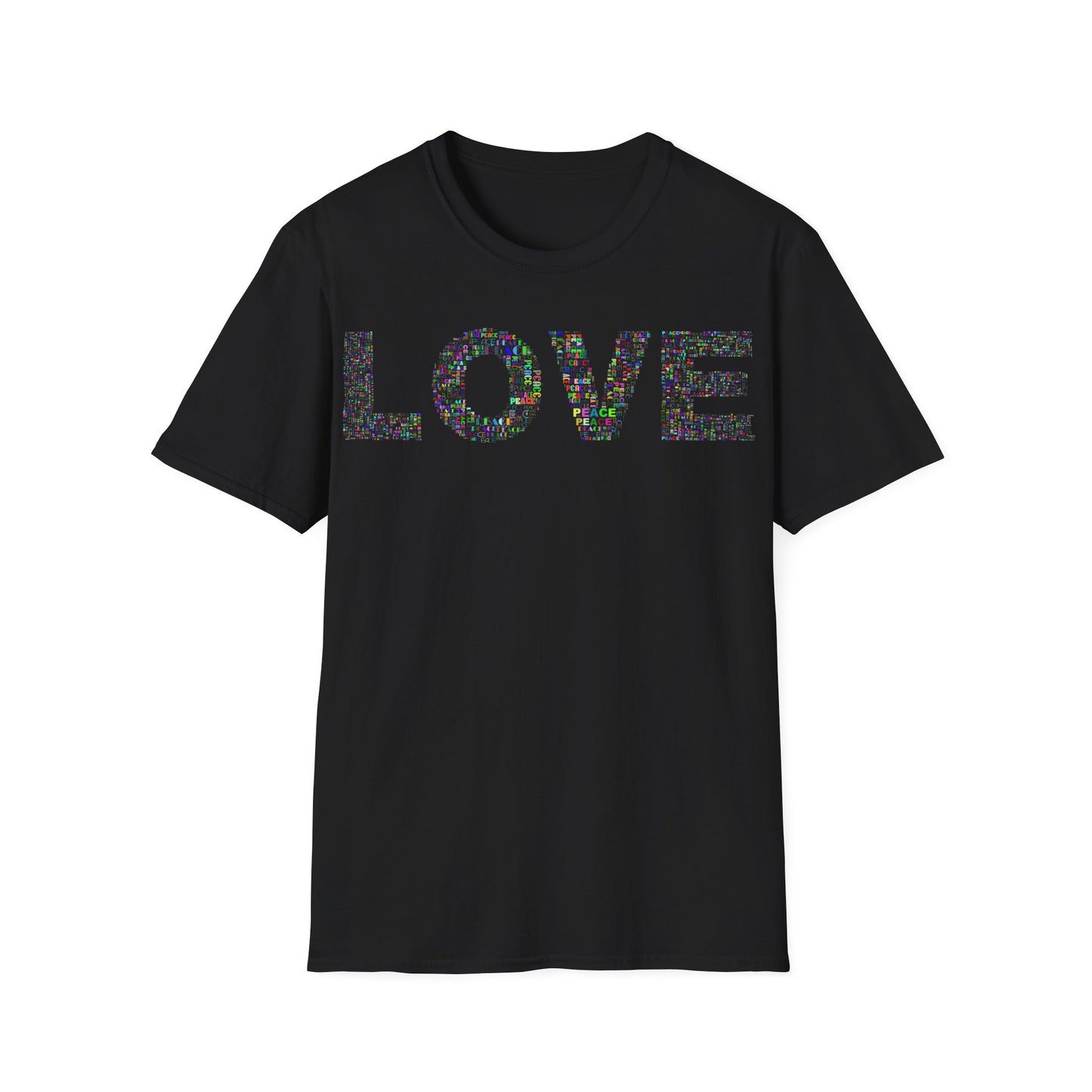 Gaylife - Love and peace - Unisex Softstyle T-Shirt