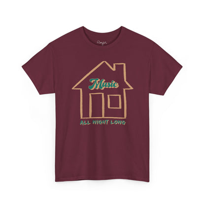 House Music All Night Tee — Party Shirt