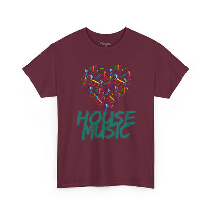 Love House Music T-Shirt — 'Love House Music' Tee for House Music Fans