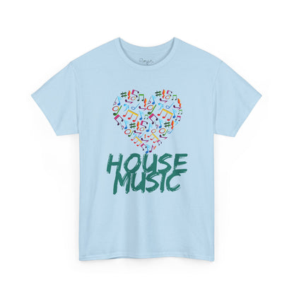Love House Music T-Shirt — 'Love House Music' Tee for House Music Fans