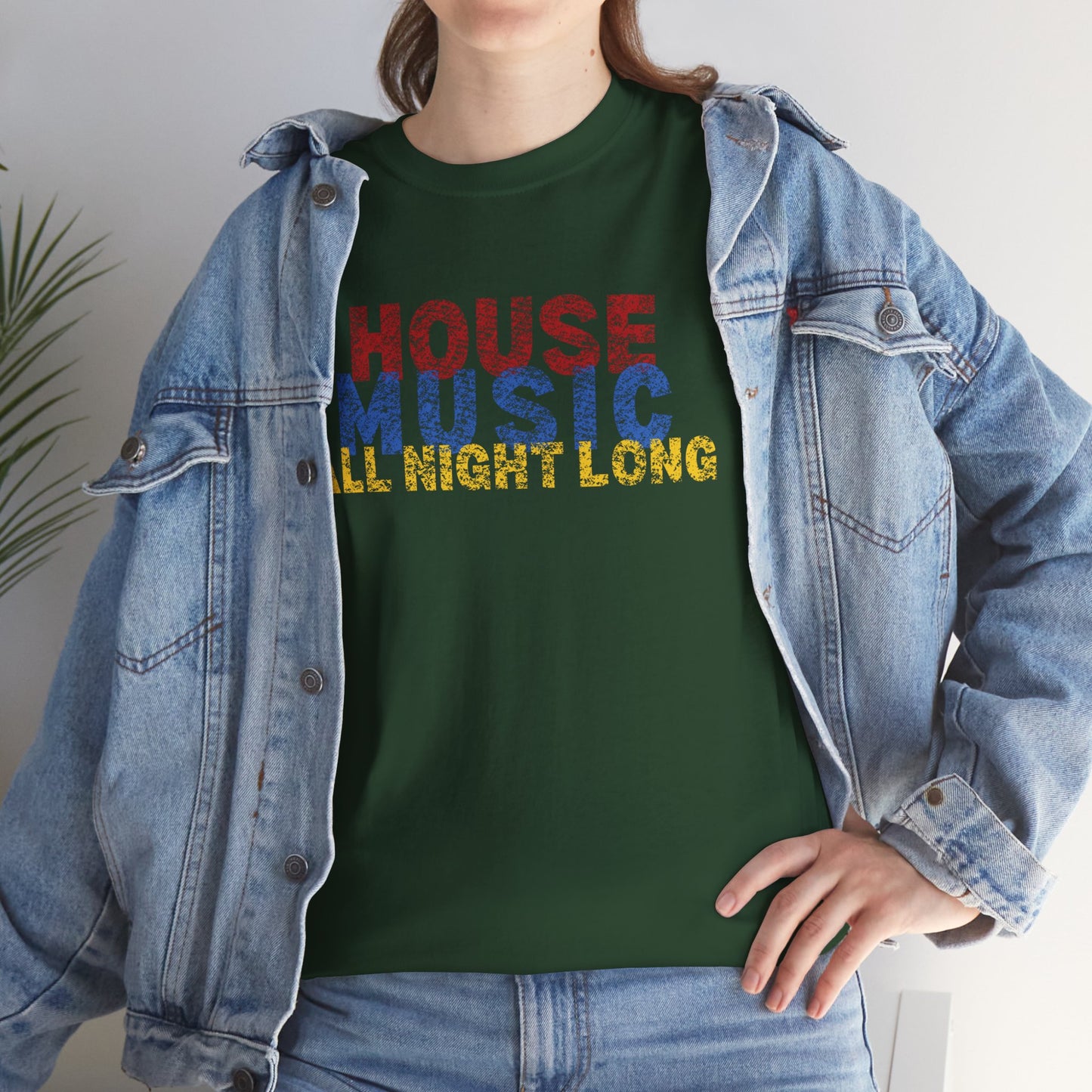 House music all night long T-Shirt