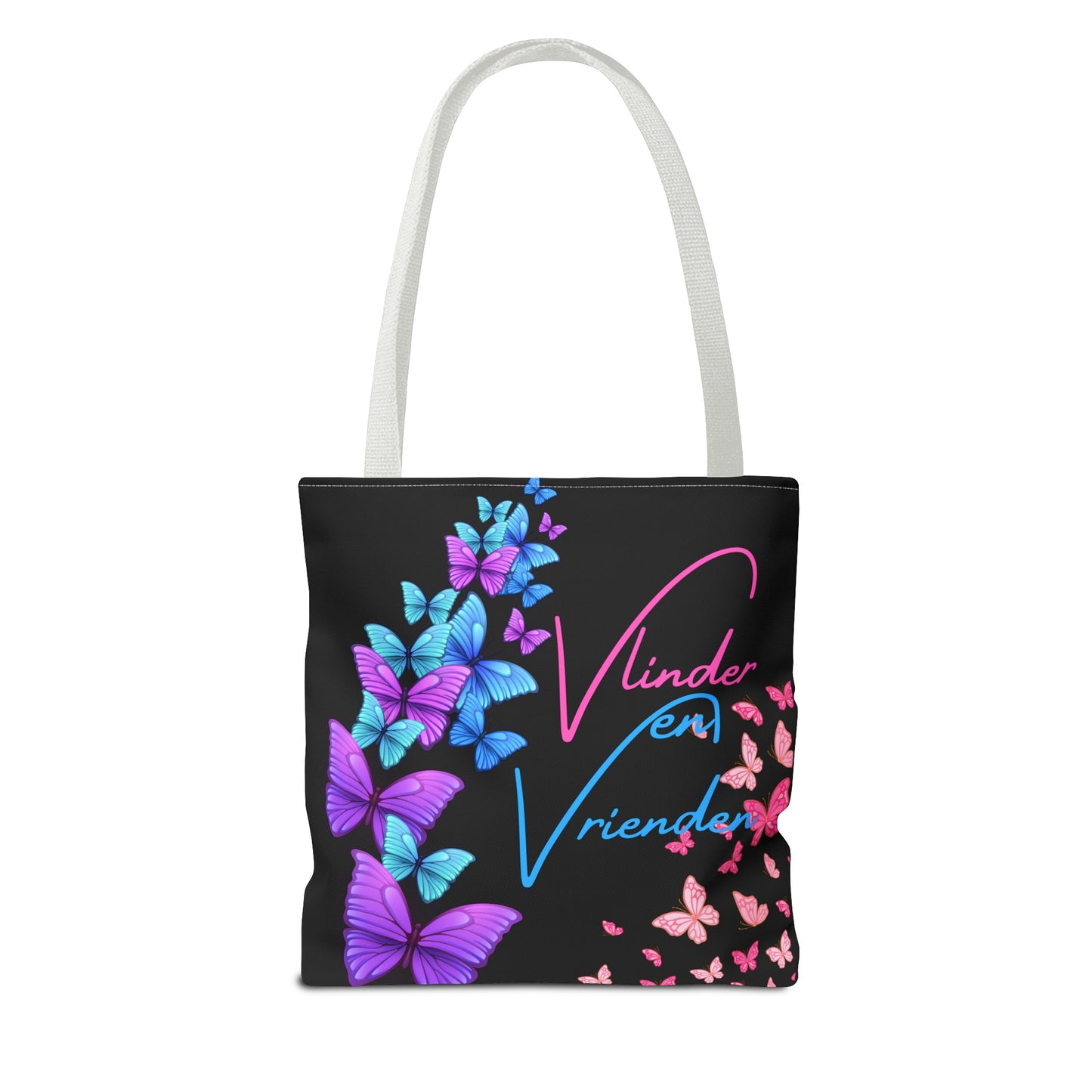 Gaylife - vriend en vlinders - black - Tote Bag