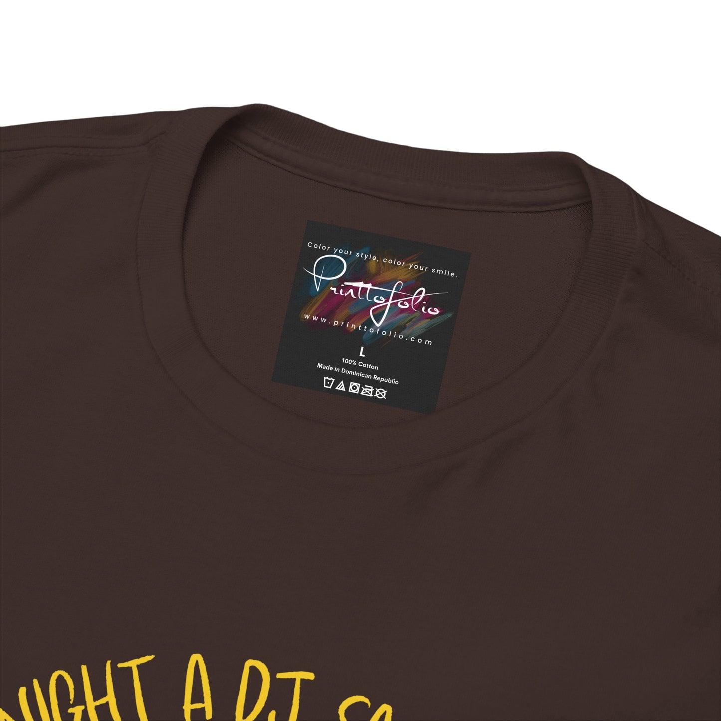 Last night a dj safe my life T-Shirt — Unisex Heavy Cotton Tee