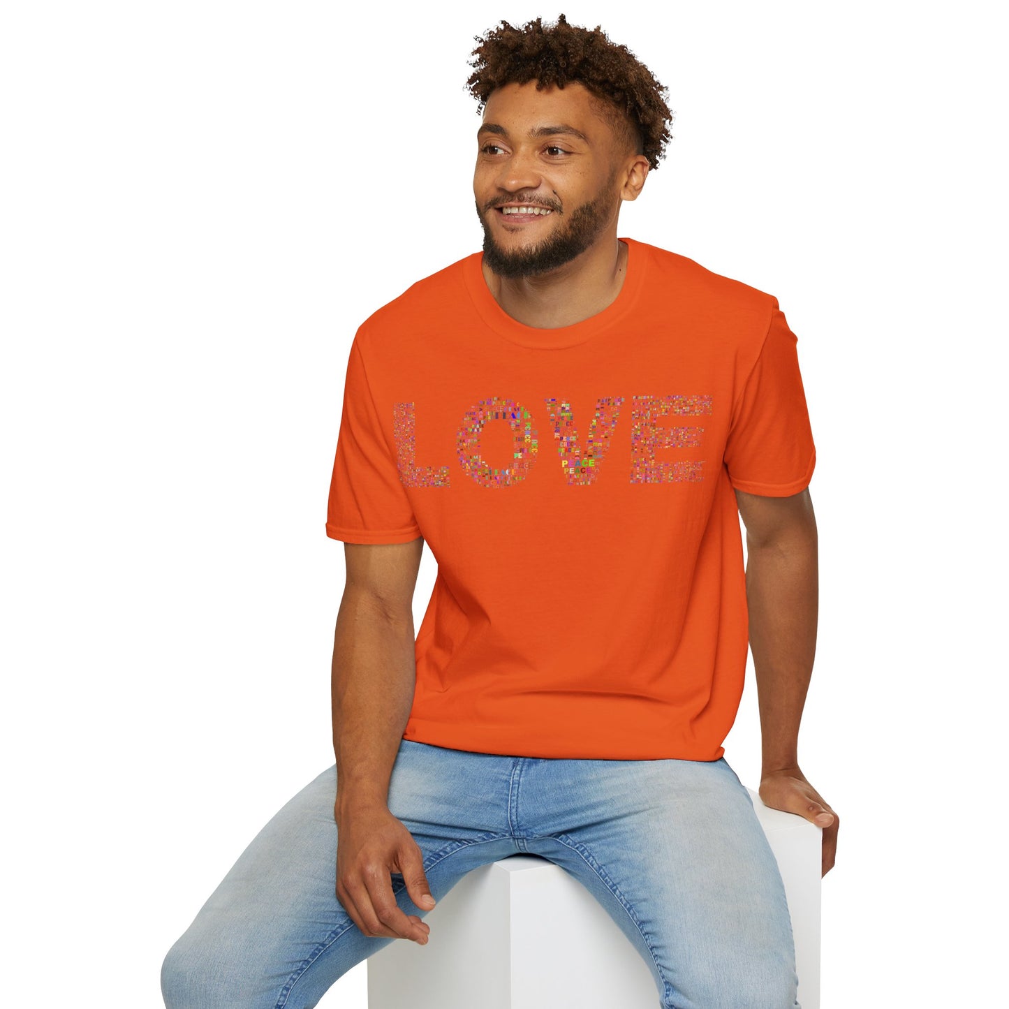 Gaylife - Love and peace - Unisex Softstyle T-Shirt