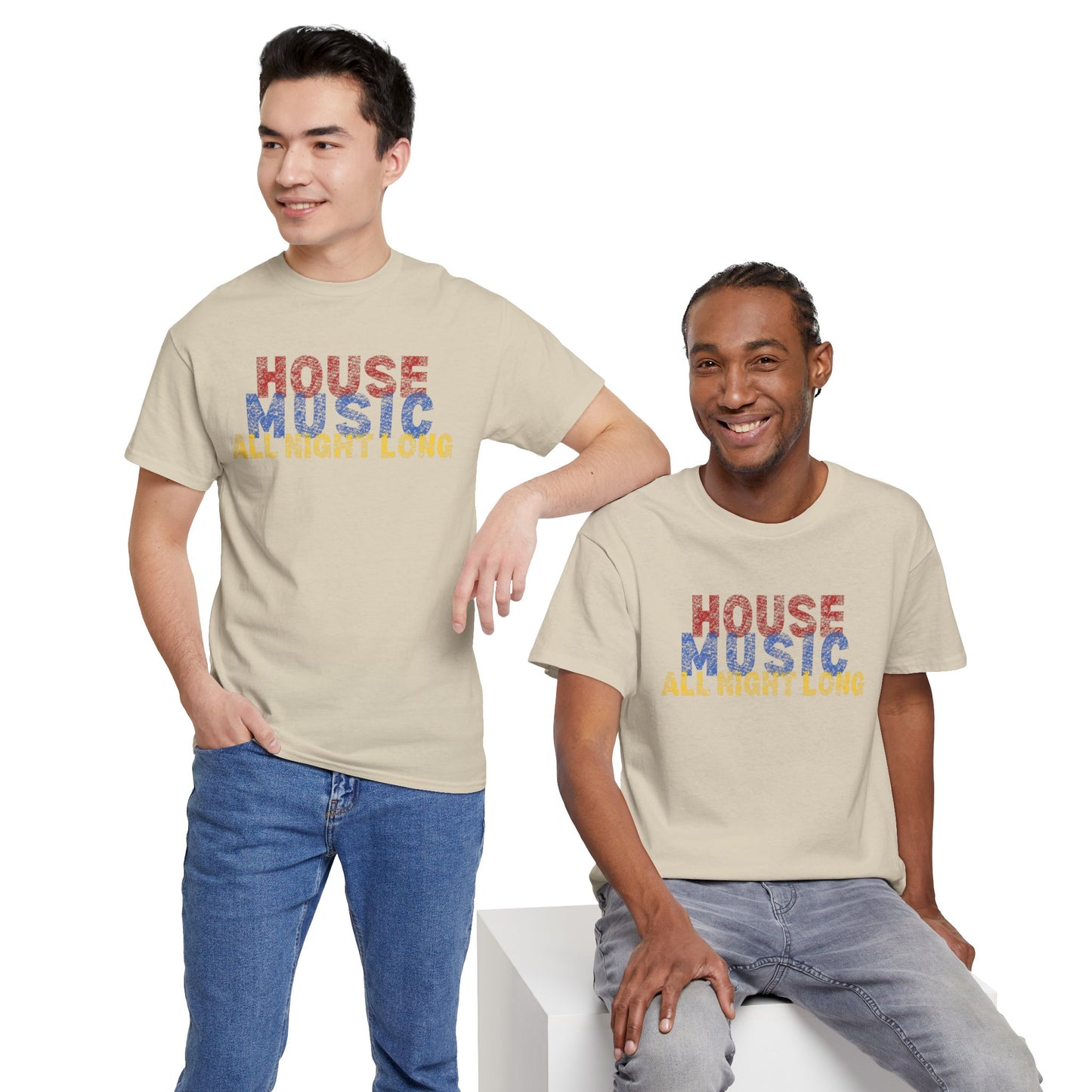 House music all night long T-Shirt