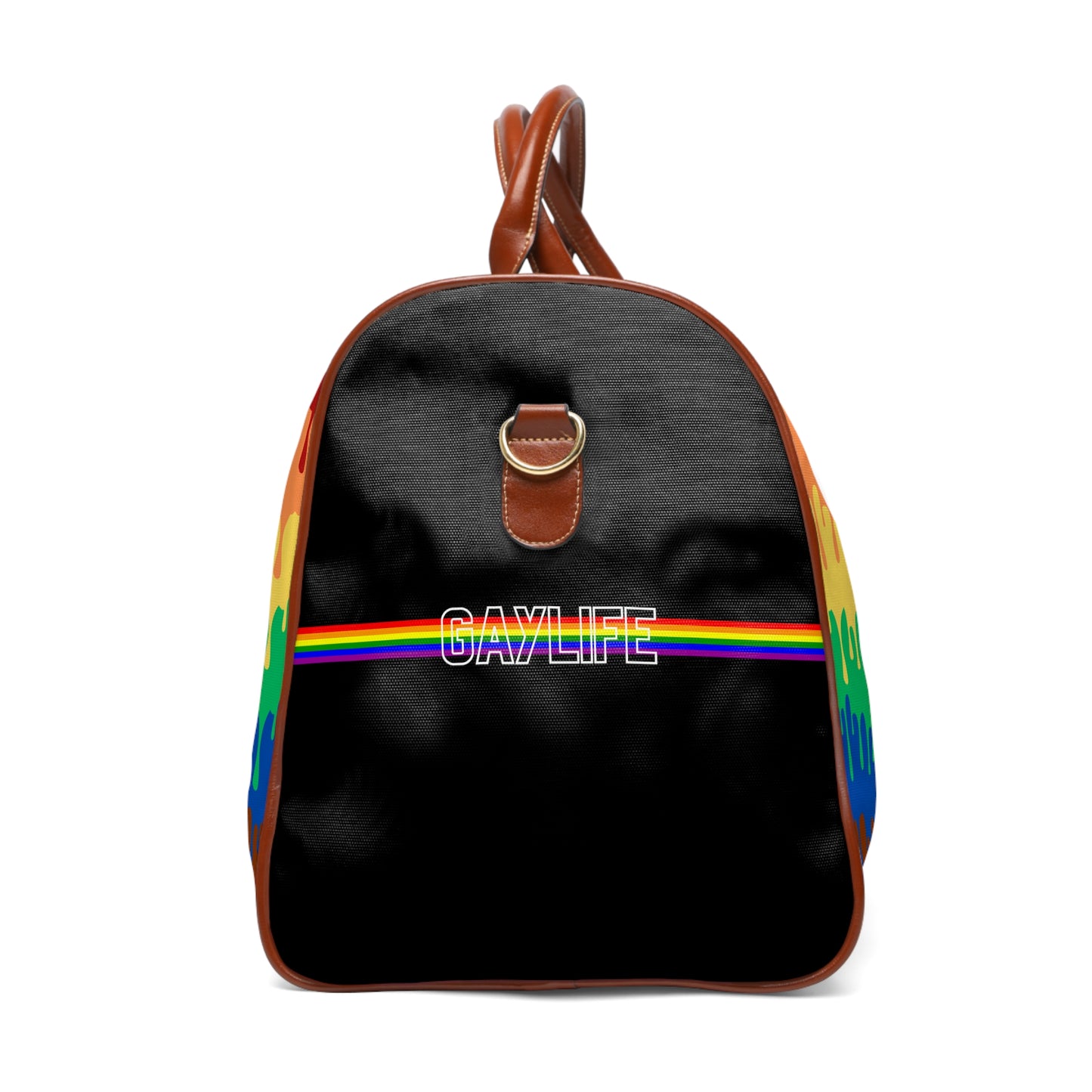 Gaylife - Rainbow - Black - Travel Bag