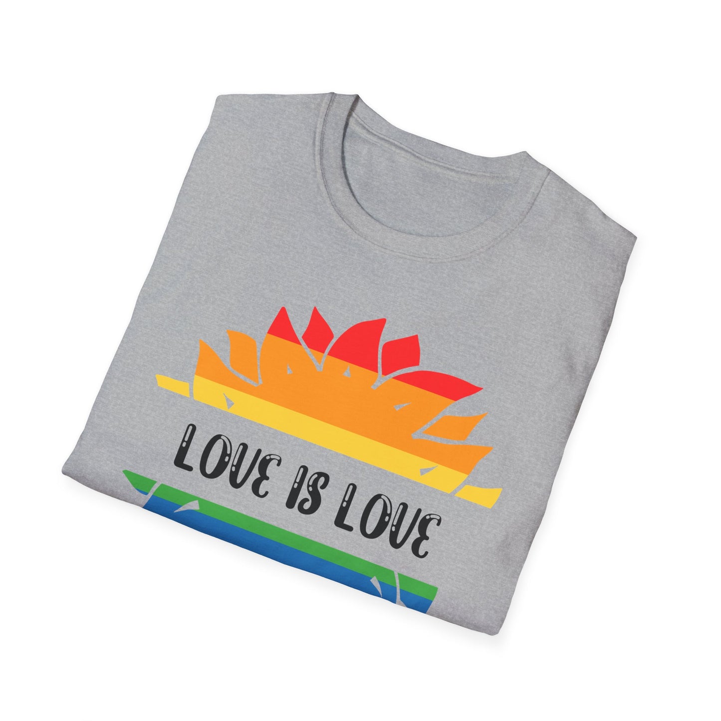 Gaylife - Love is love - Unisex Softstyle T-Shirt