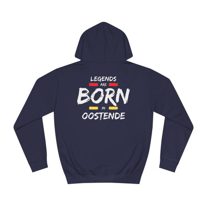 Oostende - Belgium - Legends -  College Hoodie