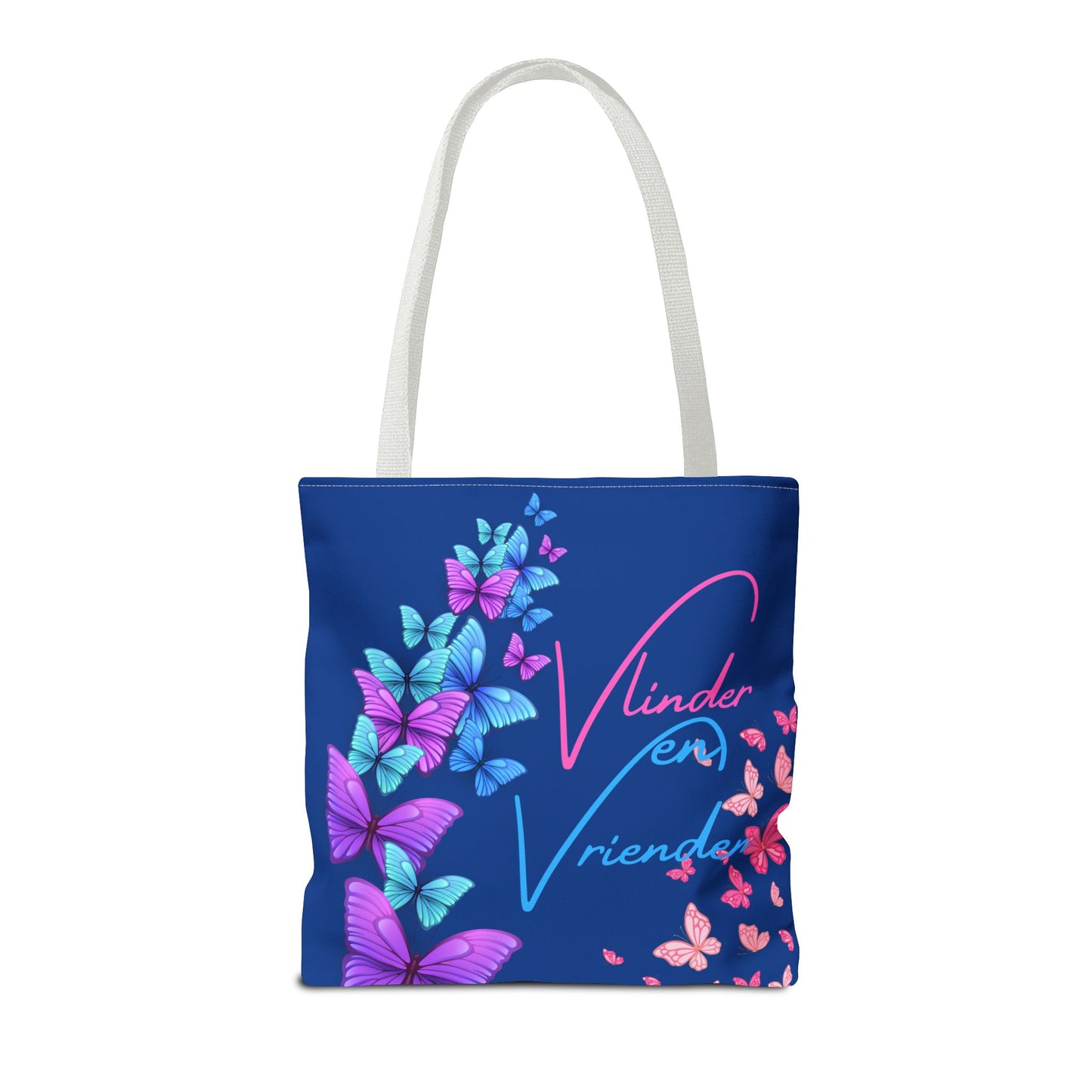Tote Bag vlinder en vrienden blue