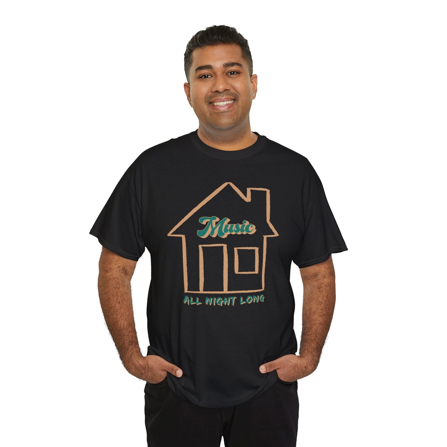 House Music All Night Tee — Party Shirt