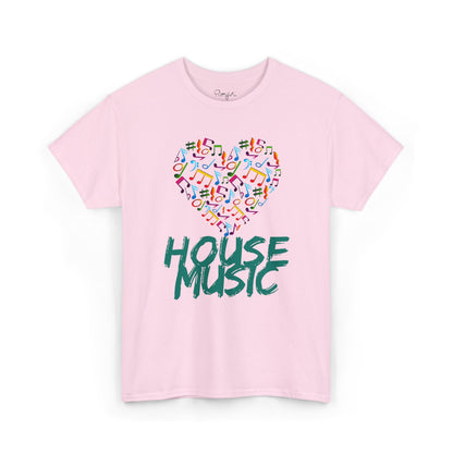 Love House Music T-Shirt — 'Love House Music' Tee for House Music Fans
