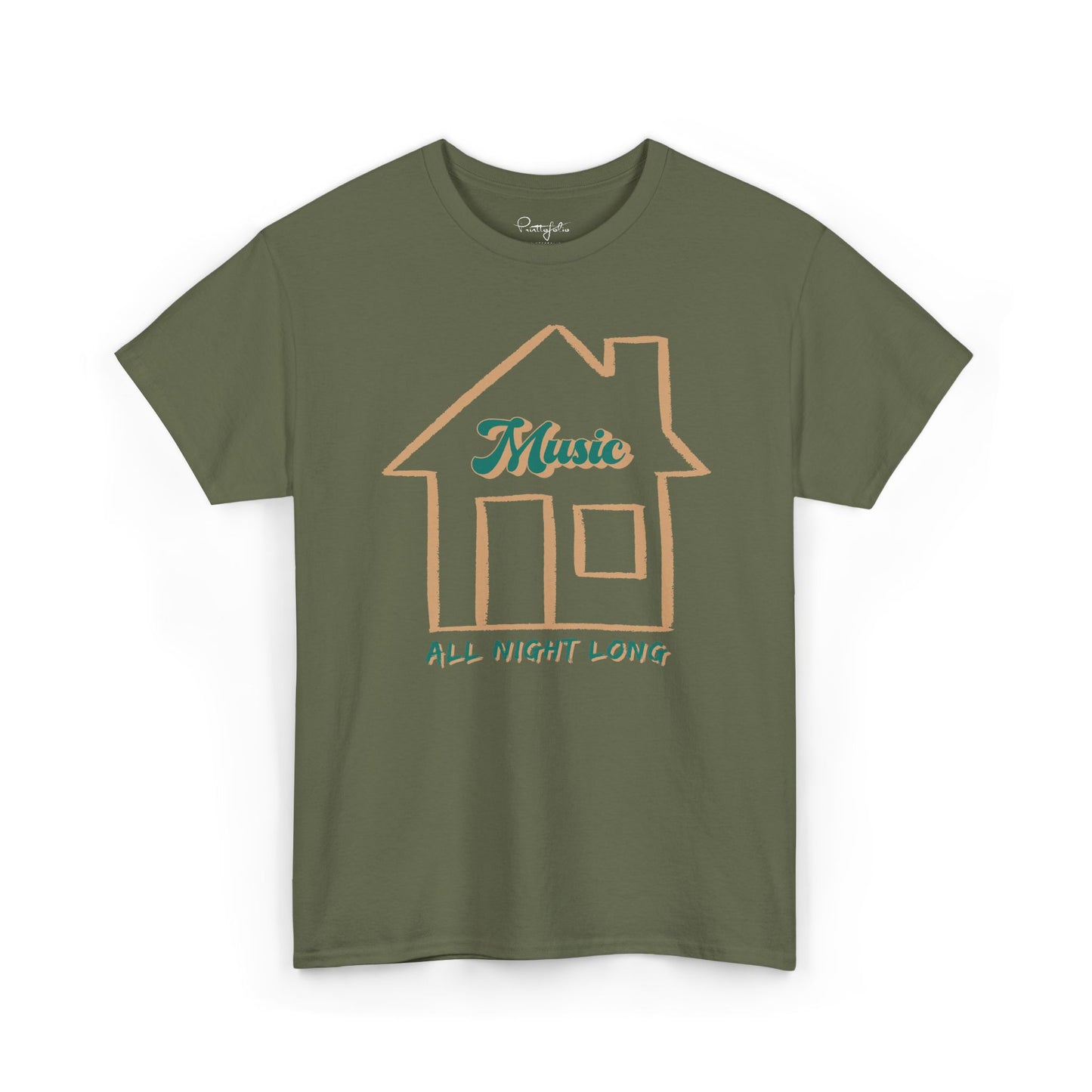 House Music All Night Tee — Party Shirt