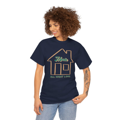 House Music All Night Tee — Party Shirt