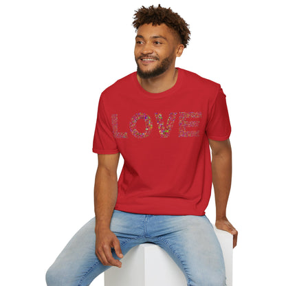 Gaylife - Love and peace - Unisex Softstyle T-Shirt