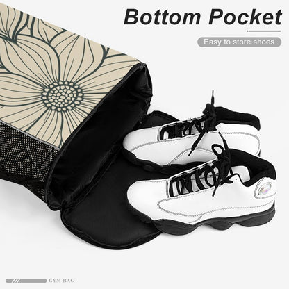 Flower cream - sport bag