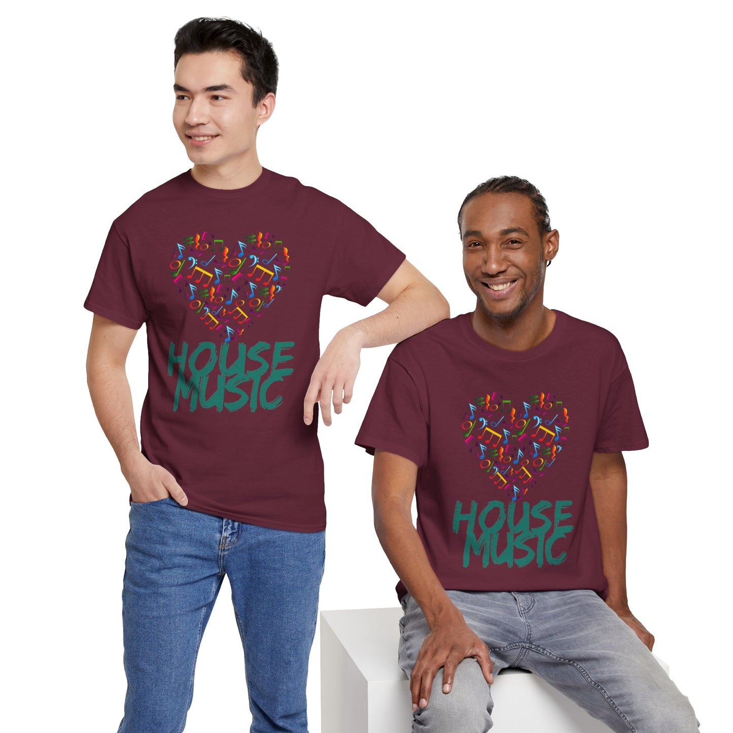 Love House Music T-Shirt — 'Love House Music' Tee for House Music Fans