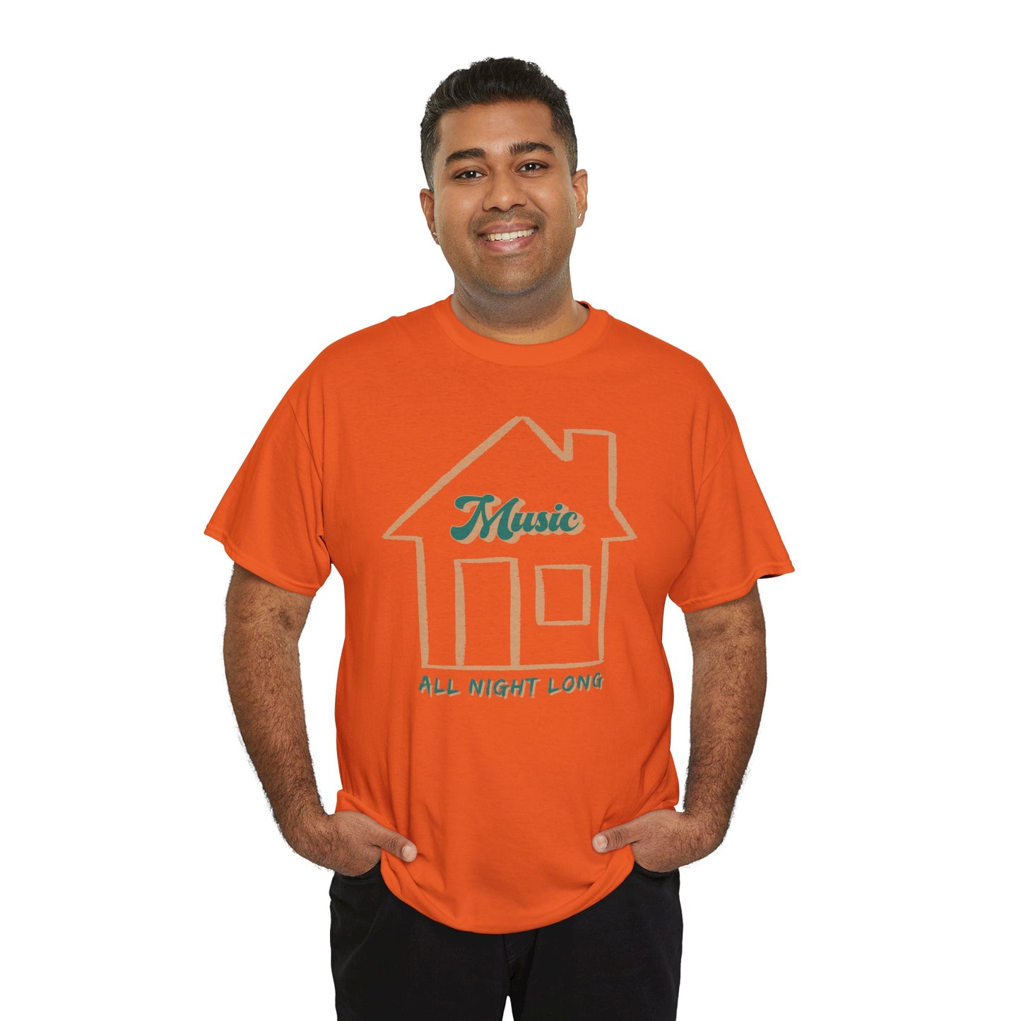 House Music All Night Tee — Party Shirt