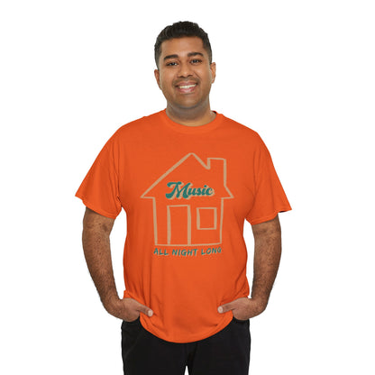House Music All Night Tee — Party Shirt
