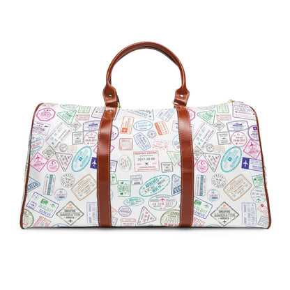 The traveler leather bag.