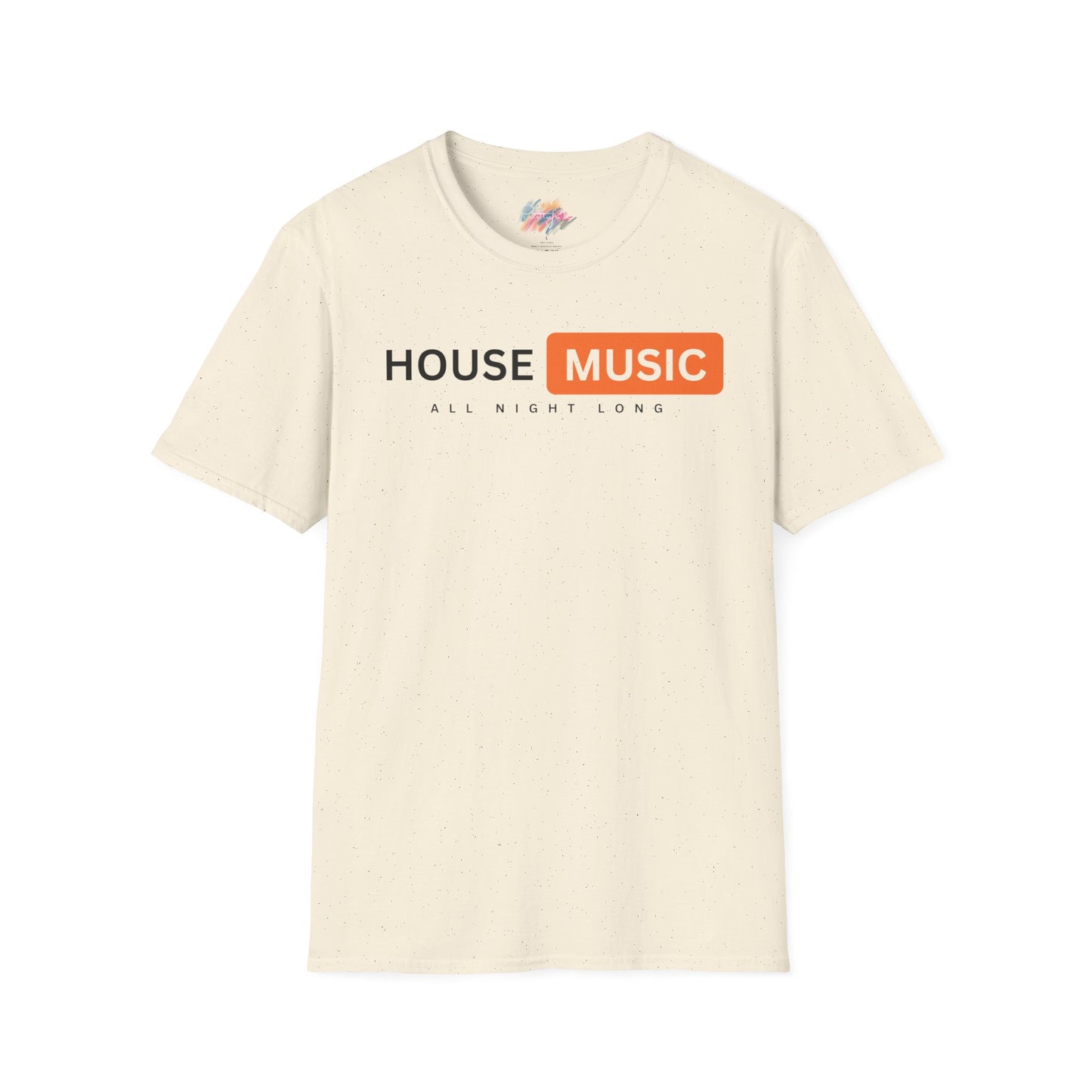 House music - All night long hub - Unisex Softstyle T-Shirt