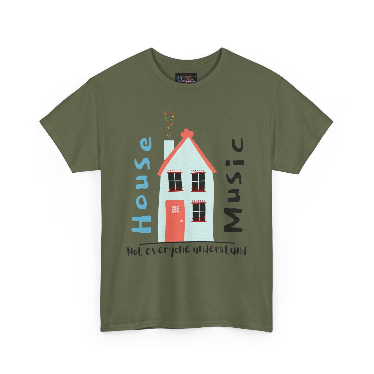 Not everyone understand house music house T-Shirt — Unisex Heavy Cotton Tee