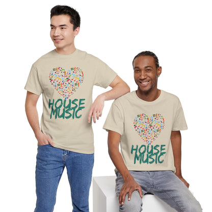 Love House Music T-Shirt — 'Love House Music' Tee for House Music Fans