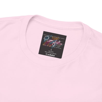 House music all night long hub T-Shirt — Unisex Heavy Cotton Tee